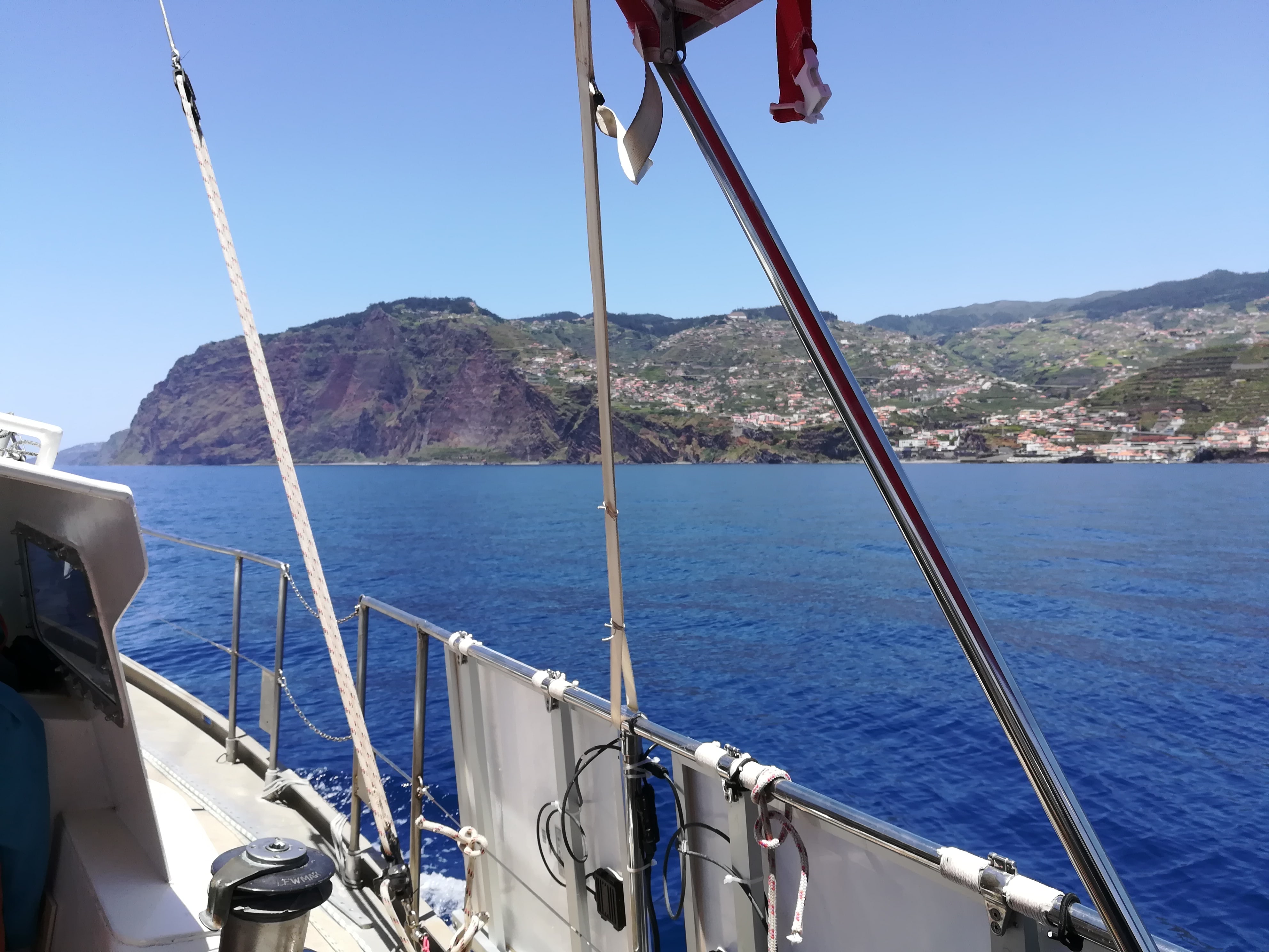 Auf dem Weg zum neuen Liegeplatz